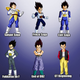 Illustration for article titled The Evolution Of Dragon Ball Characters